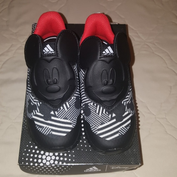 DISNEY ADIDAS CHILDREN MICKEY MOUSE TENNIS SHOES - Picture 1 of 4